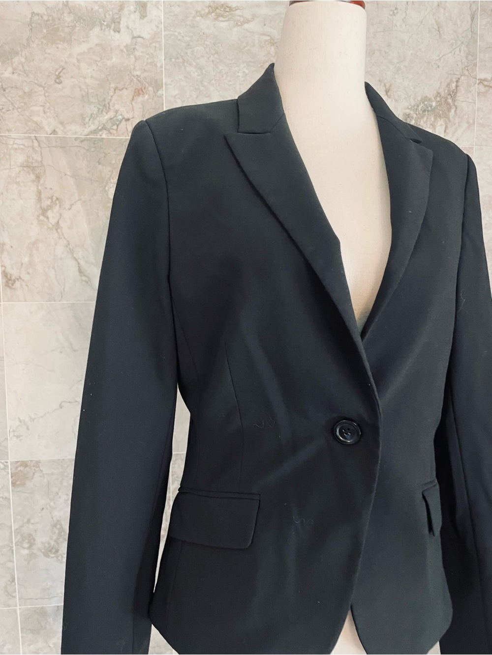 EXPRESS Design Studio One Button Blazer Jacket - Picture 3 of 8